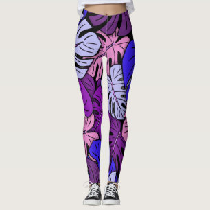Leggings Feuilles Monstera #4