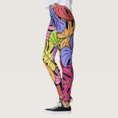 Leggings Feuilles Monstera #5 (Gauche)