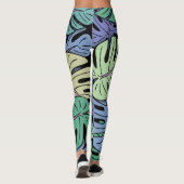 Leggings Feuilles Monstera #6 (Dos)