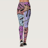 Leggings Feuilles Monstera #7 (Dos)