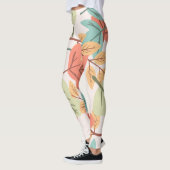 Leggings Feuilles multicolores (Gauche)