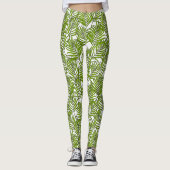 Leggings Feuilles Palm (Devant)