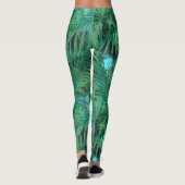 Leggings Feuilles Palm (Dos)