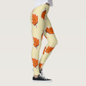 Leggings feuilles secs Brown (Droite)