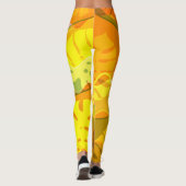 LEGGINGS FEUILLES TROPICALES ABSTRAITES (Dos)