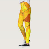 LEGGINGS FEUILLES TROPICALES ABSTRAITES (Gauche)