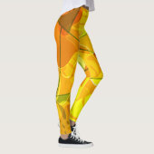 LEGGINGS FEUILLES TROPICALES ABSTRAITES (Droite)