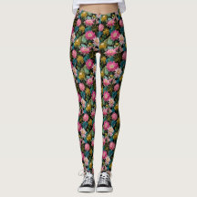 Feuilles Tropicales Luxuriantes Fleurs Exotiques R