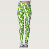 Leggings Feuilles tropicaux (Devant)