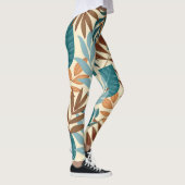 Leggings Feuilles tropicaux - Motif magnifique (Droite)