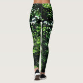 Leggings Feuilles verts (Dos)