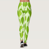 Leggings Feuilles verts d'automne (Dos)