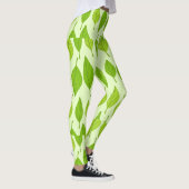 Leggings Feuilles verts d'automne (Droite)