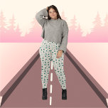 Leggings Feuilles verts sur Motif arrière - plan beige<br><div class="desc">Présentant nos légumineuses à motifs floraux époustouflants, parfait pour ajouter une touche d'élégance à toute tenue. Fabriquées en matériau extensible de haute qualité, ces leggings offrent un confort ultime et un ajustement flatteur. Le magnifique design floral est attrayant et féminin, ce qui les rend parfaits pour les occasions décontractées et...</div>