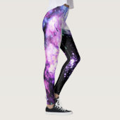 Leggings Feux d'artifice célestes Purple Sparkle (Droite)