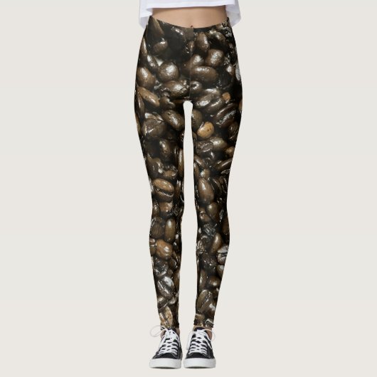 Leggings Fèves de café (Devant)