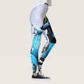 Leggings "Fiamma" "Corsa Elegante" - Élégante balade (Droite)