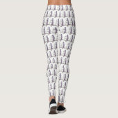 Leggings Fiançailles de Fête des mariées de la mariée de Ma (Dos)