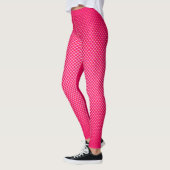 Leggings Fibre de carbone rose (Gauche)