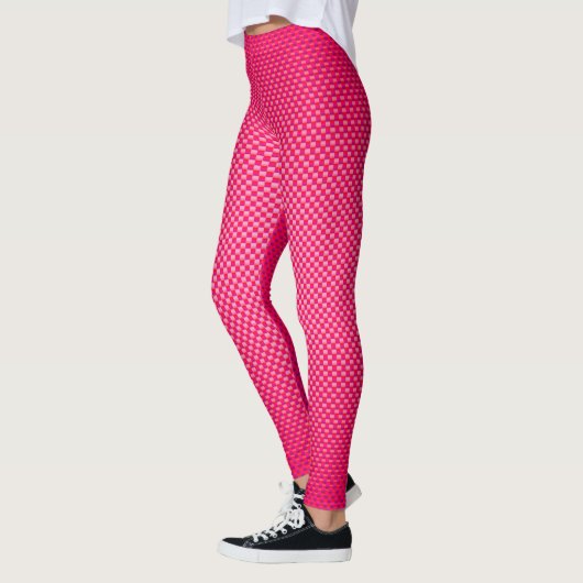 Leggings Fibre de carbone rose (Gauche)
