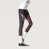 Leggings Fierce Cyberpunk Jambes de fées rouges 🤖 🧚 ♀️ (Droite)