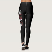 Leggings Fière mère de l'armée (Dos)