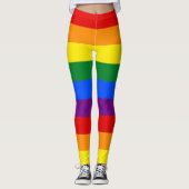 Leggings Fierté arc-en-ciel (Devant)