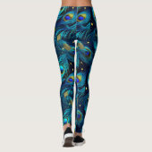 Leggings Fierté de paon (Dos)