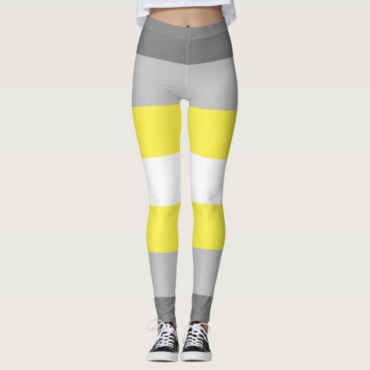 Leggings Fierté demigenre (Devant)