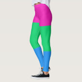 Leggings Fierté polysexuelle (Gauche)