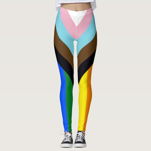 Leggings Fierté progressiste (Devant)