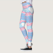 Leggings Fierté Trans Squiggle (Gauche)