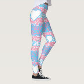 Leggings Fierté Trans Squiggle (Droite)