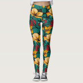 Leggings Fiesta florale (Devant)