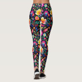 Leggings Fiesta Florale mexicaine (Dos)