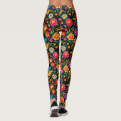 Leggings Fiesta Florale mexicaine (Dos)