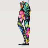 Leggings Fiesta Florale mexicaine (Gauche)