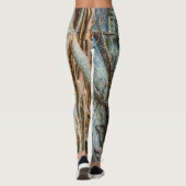 Leggings Figue Étranglant Abstraite (Dos)
