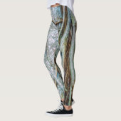 Leggings Figue Étranglant Abstraite (Gauche)