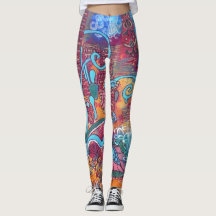 leggings "Fijne dag"