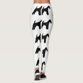 Leggings Fil Fox Terrier silo noir (Dos)
