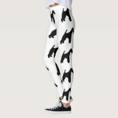 Leggings Fil Fox Terrier silo noir (Gauche)