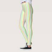 Leggings Filet de pastel d'arc-en-ciel (Gauche)
