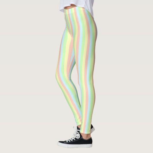 Leggings Filet de pastel d'arc-en-ciel (Gauche)