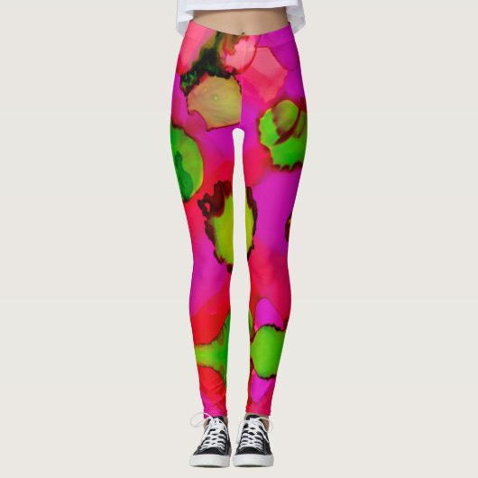 Leggings Fille de bonbon (Devant)