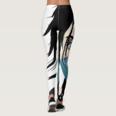 Leggings Fille de guerrier de dragon (Dos)