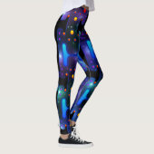 Leggings Fille de l'espace Android mécanique Robot futurist (Droite)