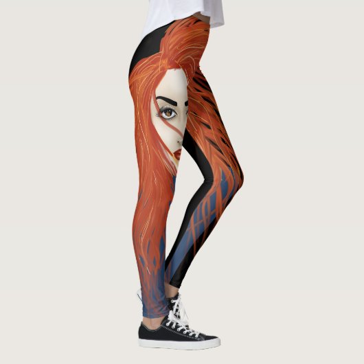 Leggings Fille du feu (Droite)