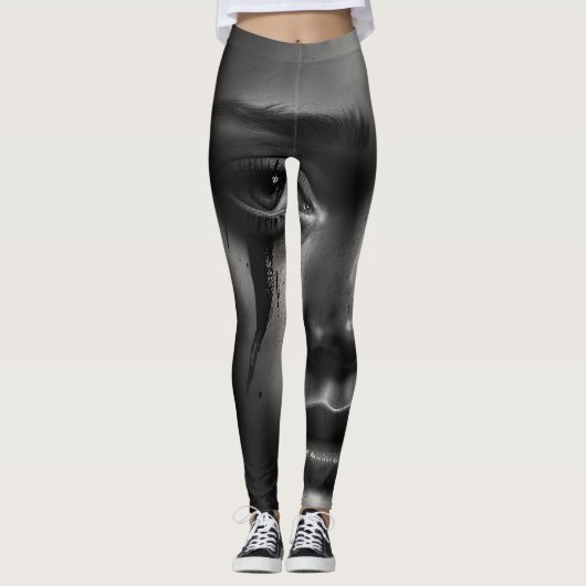 Leggings Fille en larmes (Devant)