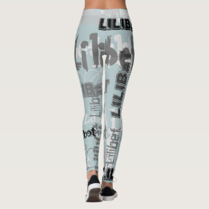 Leggings Fille Garçons NOM Cadeaux Accessoires Vert Sauge